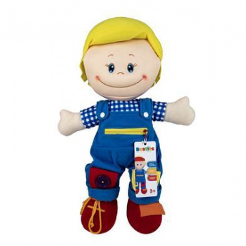 DOLL RAG EDU BOY 45cm