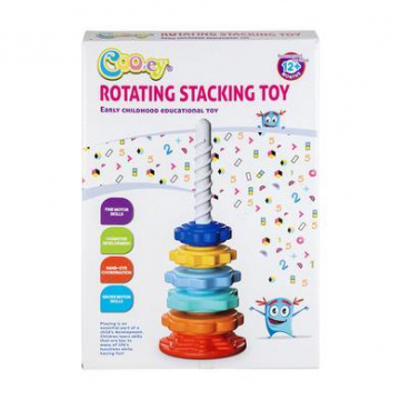 BABY EDUCATION TOY ROTATING TOWER 31cm
