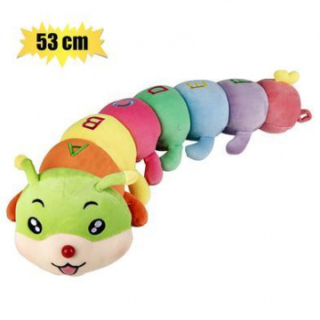 PLUSH CATERPILLAR 53cm